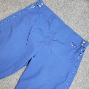Avanti Snow Pants Mens XL Blue Nylon Adjustable Waistband Ski Winter Snowboard